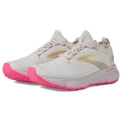 BROOKS Women's Glycerin StealthFit 20 Running Shoe - Grey/Yellow/Pink - Regular (B) -Sneakers Shop 711oAXDVy2L. AC SR1840 1472