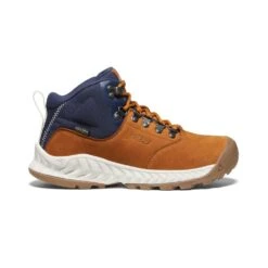 Women's Nxis Explorer Mid Waterproof Hiking Boot - Keen Maple/Birch- Regular (B)