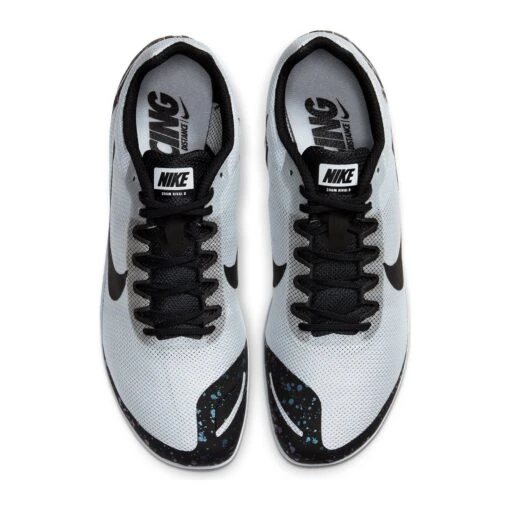 Nike Unisex Zoom Rival D 10 Track Spike - Pure Platinum/Black/Indigo Fog-Regular (D) - Image 4