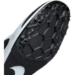 Nike Unisex Zoom Rival D 10 Track Spike - Pure Platinum/Black/Indigo Fog-Regular (D) -Sneakers Shop 907566 002 PHSUD001 2000