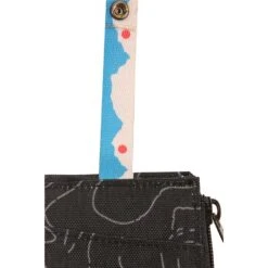 KAVU Clipper Card Case - Black Topo -Sneakers Shop 9464 BLACKTOPO L4
