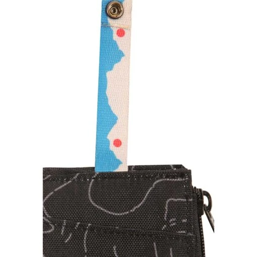 KAVU Clipper Card Case - Black Topo - Image 4