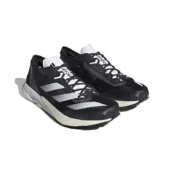 ADIDAS Men'sAdizero Adios 8 Running Shoe - Carbon/FTW White/Cblack - Regular (D) -Sneakers Shop ADIZERO ADIOS 8 M Grey ID6902 04 standard