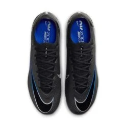 Nike Zoom Mercurial Vapor 15 Elite FG Soccer Cleat- Black/Chrome-Hyper Blue- Regular (D) -Sneakers Shop AURORA DJ4978 040 PHCTH001 2000