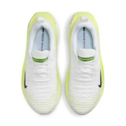 Men's Nike React Infinity Run Flyknit 4 Running Shoe- White/Light Lemon Twist/Volt/Black- Regular (B) -Sneakers Shop AURORA DR2665 101 PHCTH001 2000
