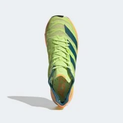 ADIDAS Unisex ADIZERO Adios Pro 2 - Pulse Lime/Real Teal/Flash Orange-Regular (D) -Sneakers Shop Adizero Adios Pro 2.0 Shoes Green GX3124 02 standard hover