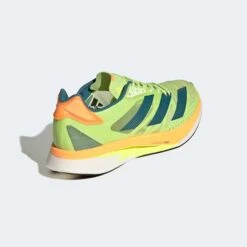 ADIDAS Unisex ADIZERO Adios Pro 2 - Pulse Lime/Real Teal/Flash Orange-Regular (D) -Sneakers Shop Adizero Adios Pro 2.0 Shoes Green GX3124 05 standard
