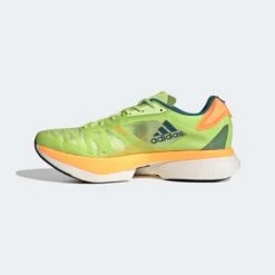 ADIDAS Unisex ADIZERO Adios Pro 2 - Pulse Lime/Real Teal/Flash Orange-Regular (D) -Sneakers Shop Adizero Adios Pro 2.0 Shoes Green GX3124 06 standard