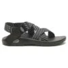 Chaco Women's Mega Z Cloud Sandal- Vibin Black/White - Regular (B) -Sneakers Shop CHAW JCH109492 032222 S23 000 1