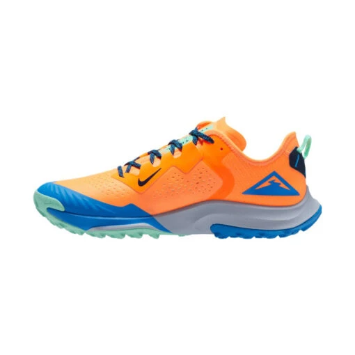 Nike Men's Zoom Terra Kiger 7 Trail Running Shoe - Total Orange/Obsidian/Signal Blue— Regular (D) - Image 2