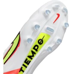 Nike Unisex Tiempo Legend 9 Elite FG Soccer Shoe - White/Volt/Bright Crimson - Regular (D) -Sneakers Shop CZ8482 176 PHSUD001 2000