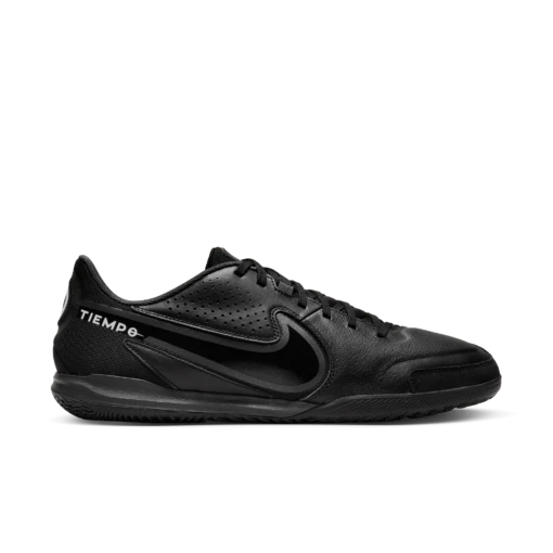 Nike Unisex Tiempo Legend 9 Academy IC Soccer Shoe - Black/Dark Smoke - Regular (D)