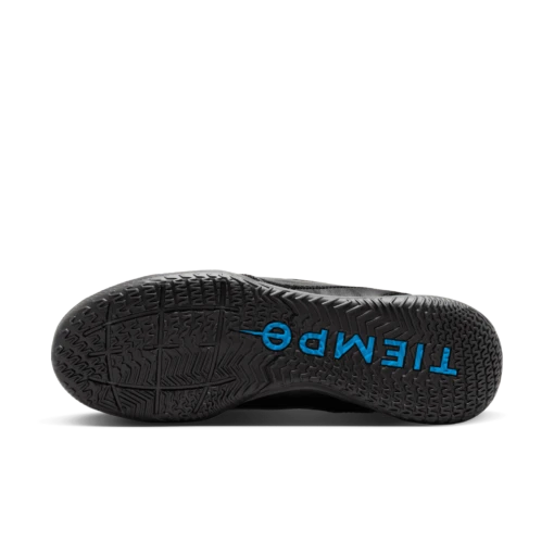 Nike Unisex Tiempo Legend 9 Academy IC Soccer Shoe - Black/Dark Smoke - Regular (D) - Image 7