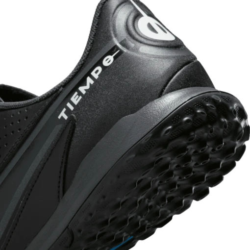 Nike Unisex Tiempo Legend 9 Academy TF Soccer Shoe - Black/Dark Smoke - Regular (D) - Image 4