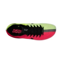 Unisex Nike Zoom Rival Track And Field Distance Spikes - Bright Crimson/Black/Volt - Regular (D) -Sneakers Shop DC8725 601 PHSTH001 1