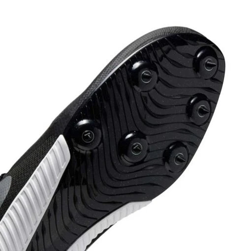 Unisex Nike Zoom Rival Multi Track Spike - Black/Metallic Silver/Lt Smoke Grey - Regular (D) - Image 9