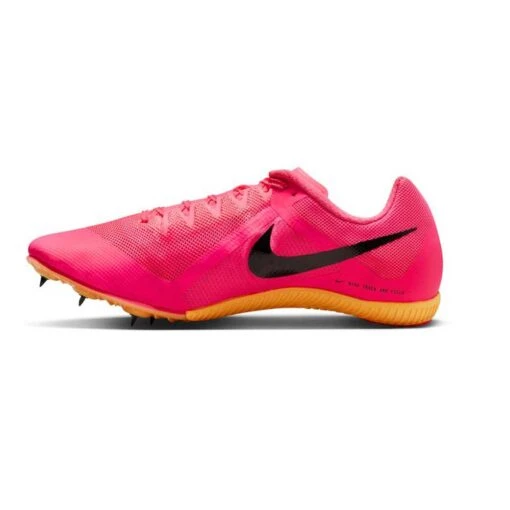 Unisex Nike Zoom Rival Multi Track Spike - Hyper Pink/Black/Laser Orange - Regular (D) - Image 2