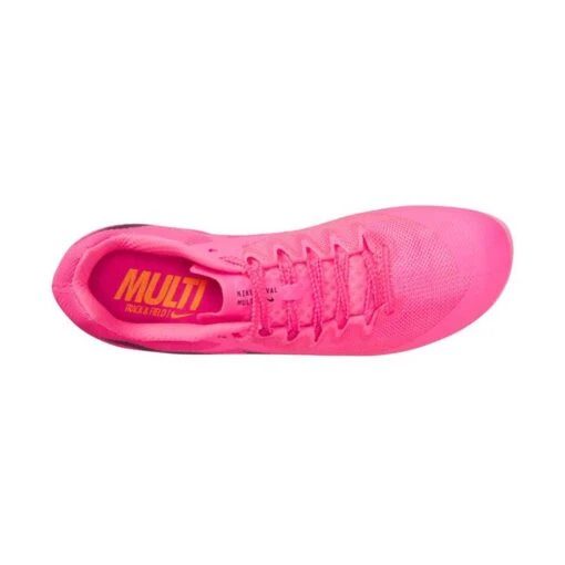 Unisex Nike Zoom Rival Multi Track Spike - Hyper Pink/Black/Laser Orange - Regular (D) - Image 6