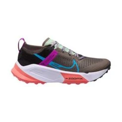Nike Men's ZoomX Zegama Trail Shoe- Ironstone/Laser Blue/Black- Regular (D)