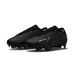 Unisex Nike Zoom Vapor 15 Elite FG Soccer Shoe - Black/Dk Smoke/Summit White -Sneakers Shop DJ4978 001 PHCFH001