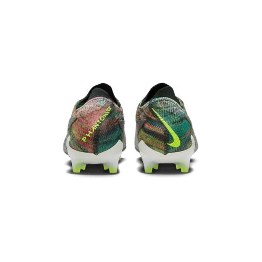 Nike Unisex Phantom GX Elite Fusion FG Footwear - Black/Volt/White - Regular (D) - Image 6