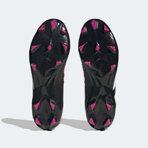 ADIDAS Unisex Predator Accuracy 2 FG Soccer Shoe - Core Black/Ftwr White/Team Shock Pink 2 - Regular (D) - Image 6