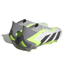 Unisex Adidas Predator Accuracy.1 FG Soccer Shoes - Ftwwht,Cblack,Luclem - Regular (D) -Sneakers Shop GZ0035 6 FOOTWEAR Photography Back Lateral Top View white 47492