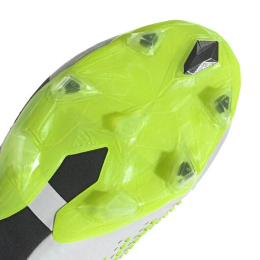 Unisex Adidas Predator Accuracy.1 FG Soccer Shoes - Ftwwht,Cblack,Luclem - Regular (D) - Image 8