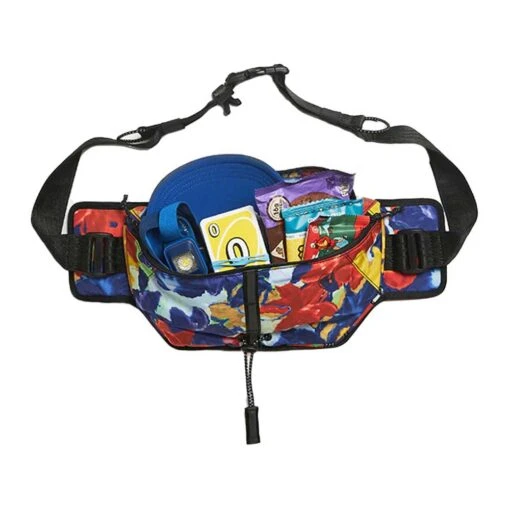 Multipass Sling Bag - Primary Floral Collage