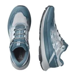Salomon Women's Ultra Glide Trail Running Shoe - Bluestone/Perl Blue/Ebony - Regular (B) -Sneakers Shop L41553900 10 GHO ULTRA GLIDE W Bluest