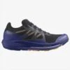 Salomon Men's Pulsar Trail Shoe - Black/Clematis Blue/Blazing Orange- Regular (D) -Sneakers Shop L41603200 f67f86307c6409dd913717d6fbc22290