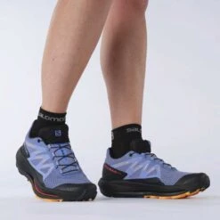 Salomon Women's Pulsar Trail Shoe- Velvet Morning- Regular (B) -Sneakers Shop L41615000 7ce468407900440d3b1ea0b55d4370e8