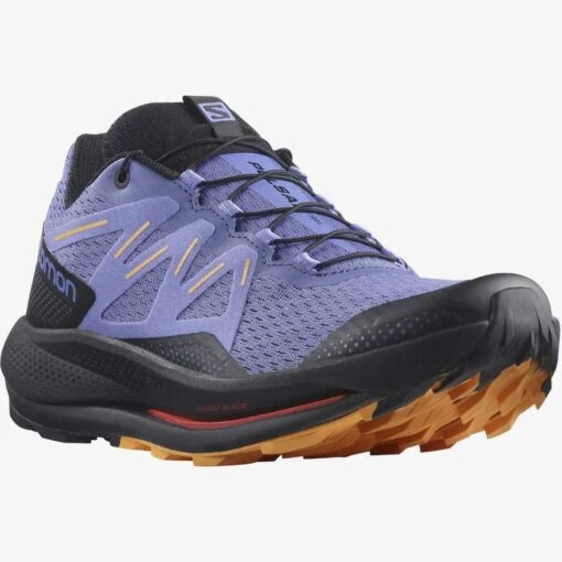Salomon Women's Pulsar Trail Shoe- Velvet Morning- Regular (B) - Image 2