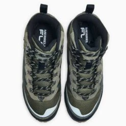 Merrell Men's Moab Speed Thermo Mid Waterproof Hiking Boot - Olive - Regular (D) -Sneakers Shop MRLM J066915 021621 S21 005 1