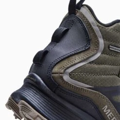 Merrell Men's Moab Speed Thermo Mid Waterproof Hiking Boot - Olive - Regular (D) -Sneakers Shop MRLM J066915 021621 S21 006 1