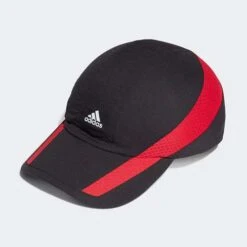 ADIDAS Manchester United 21/22 Cap - Black/Real Red