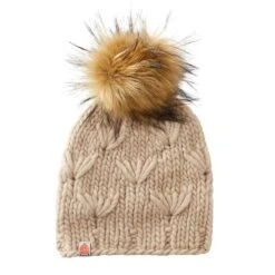 Women's Motley Beanie - Camel