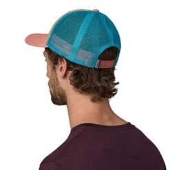 Patagonia Unisex P-6 Logo LoPro Trucker Hat - Grayling Brown -Sneakers Shop POS WBF23 38283 GRBN AXL2
