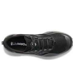 Saucony Women's Peregrine 12 Trail Running Shoe - Black/Charcoal - Regular (B) -Sneakers Shop S10737 05 3