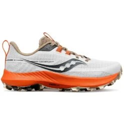 Saucony Women's Peregrine 13Trail Running Shoe - Fog/Zenith - Regular (B)