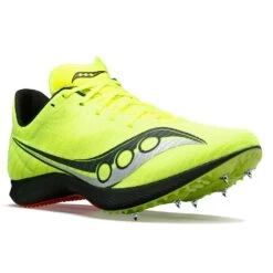 Saucony Women's Velocity MP Track Spike - Citron/Black - Regular (B) -Sneakers Shop S19099 05 5