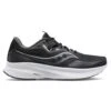 Saucony Men's Guide 15 Running Shoe - Black/White - Wide (2E) -Sneakers Shop S20685 05 1 2