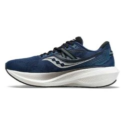 Saucony Men's Triumph 20 Running Shoe - Twilight/Rain - Wide (2E) -Sneakers Shop S20760 21 2