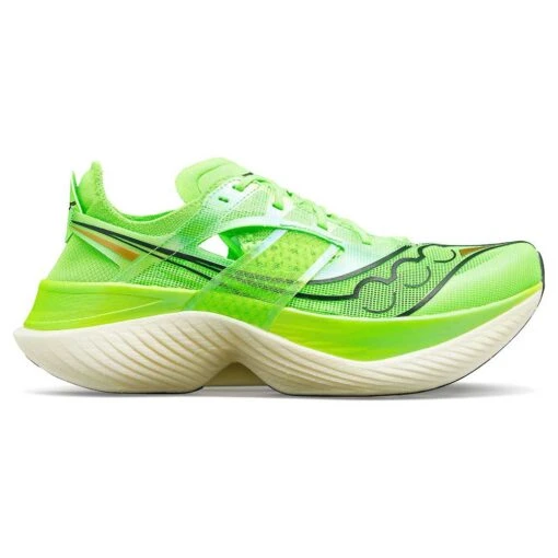Saucony Men's Endorphin Elite Running Shoe- Slime- Regular (D) -Sneakers Shop S20768 30 1
