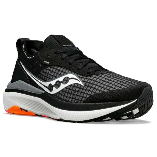 Saucony Men's Freedom Crossport Running Shoe - Black/ViZi - Regular (D) - Image 2