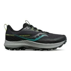 Saucony Men's Peregrine 13 Trail Running Shoe - Wood/Fossil - Regular (D)