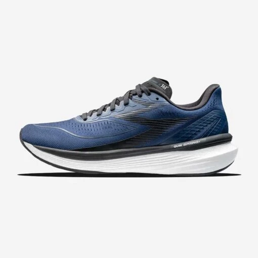 Men's Spire 5 Running Shoe- French Navy/Black- Wide (2E) - Image 2
