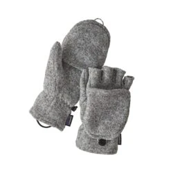 Patagonia Unisex Better Sweater Gloves - Birch White