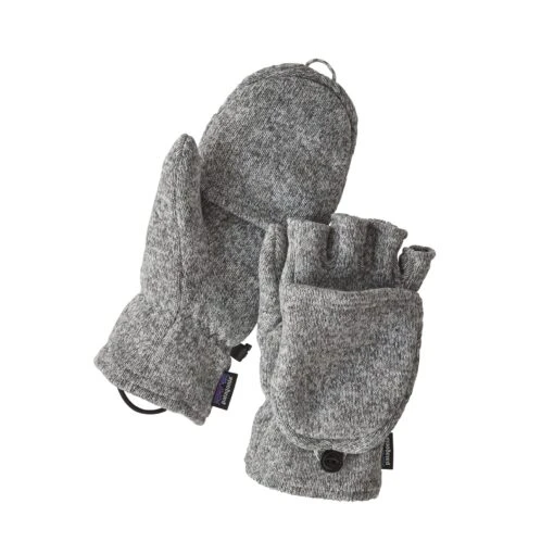 Patagonia Unisex Better Sweater Gloves - Birch White