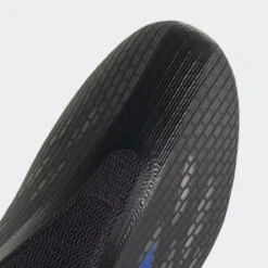 ADIDAS Unisex X Speedflow .3 Laceless FG Soccer Shoe - Black/Sonic Ink/Solar Yellow -Sneakers Shop X Speedflow.3 Laceless Firm Ground Cleats Black FY3273 42 detail